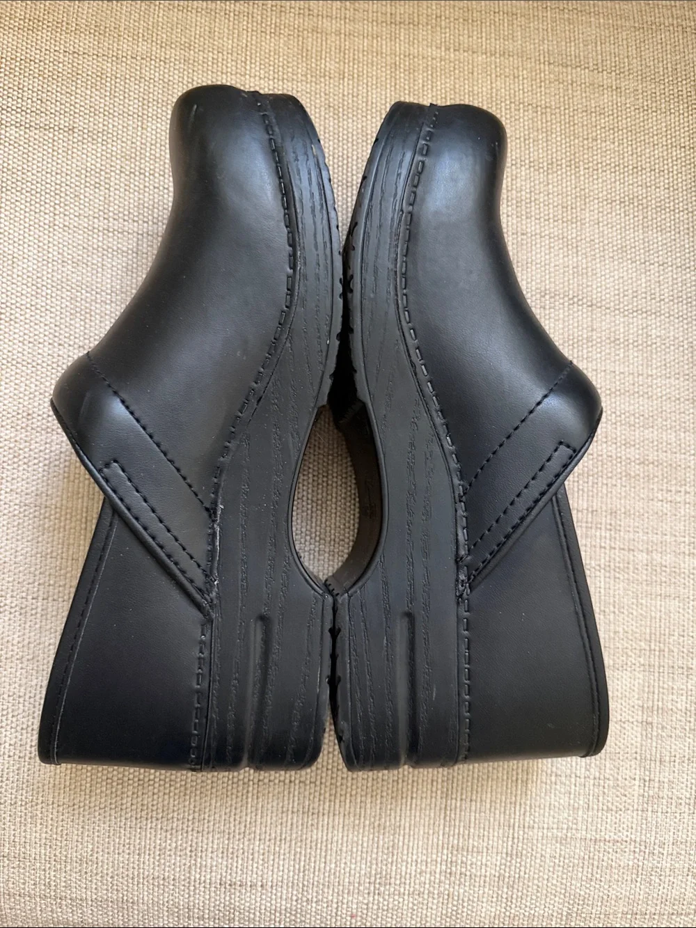 Dansko Black Professional Clogs Slip On Nursing Work Shoes Size 42 EU 11.5-12